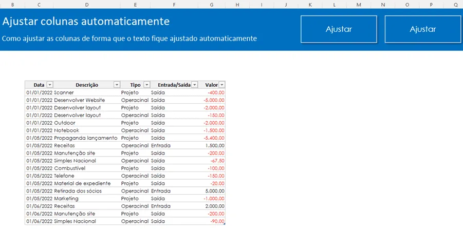 vba excel 2