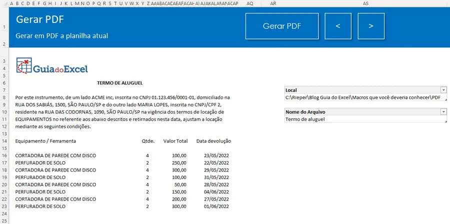 vba excel 7