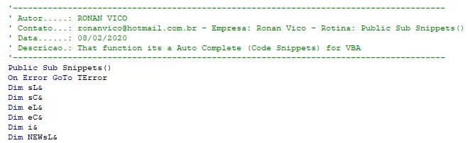 3 erros mais cometidos no vba 7