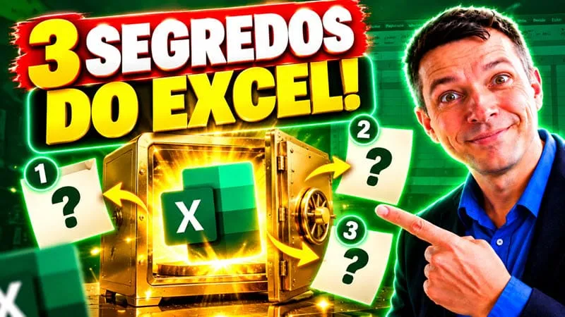 3 Truques SECRETOS do Excel!