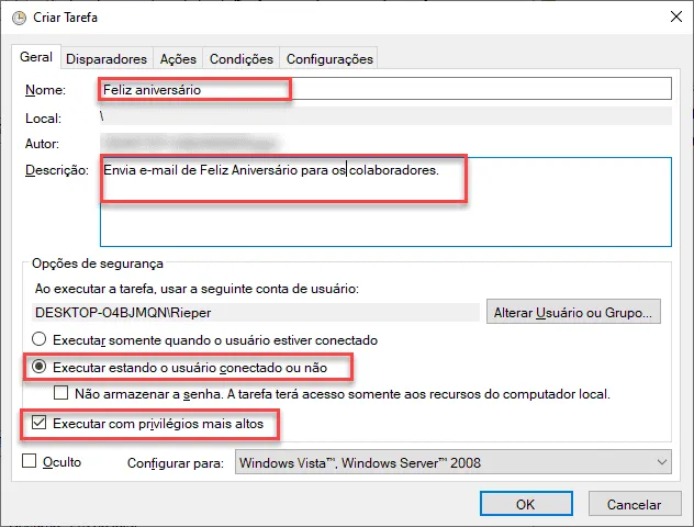 Abertura automática de planliha Excel 3