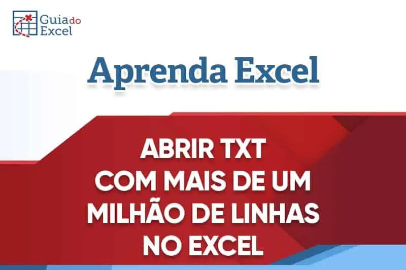 Abrir arquivo texto 1 milhão