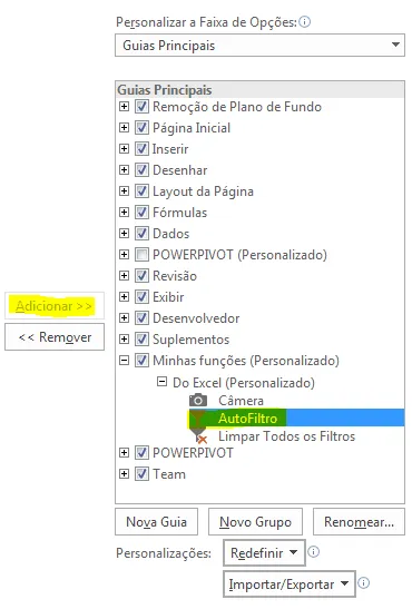 AutoFiltro Excel 3