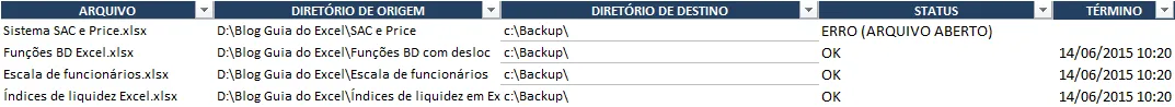 Backup Excel VBA 2