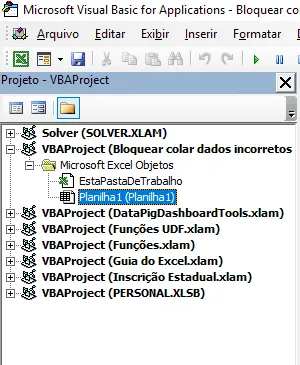 Bloquear colar dados incorretos em validação de dados 3