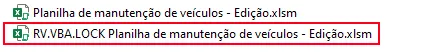 Bloquear ocultar e senha código VBA RV VBA Locker 3