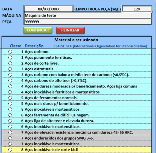 Cálculo de custos usinagem 2