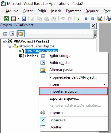 vba excel