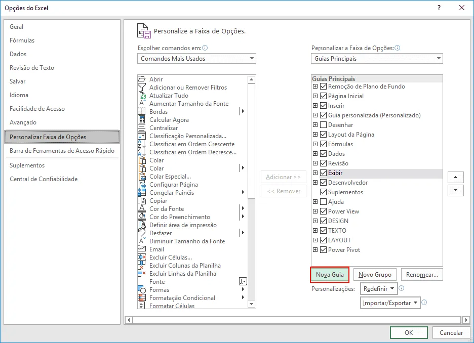 Como criar formulário automático no Excel 3