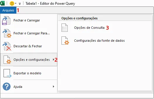 Como desabilitar a etapa automática de tipo alterado no Power Query capa 3