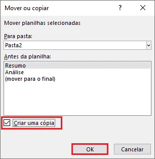 Como Duplicar uma Aba no Excel 5