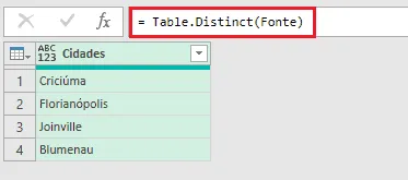 Valores sem Repetição no Excel 18