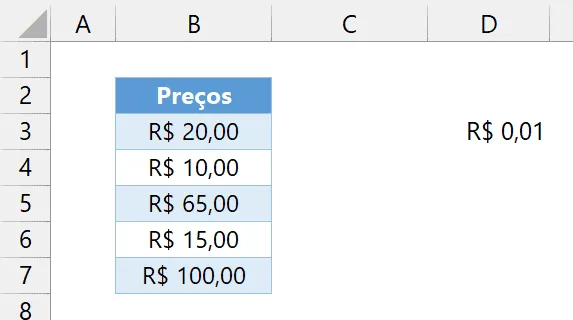 Como fazer colagem especial com operação matemática no Excel 12