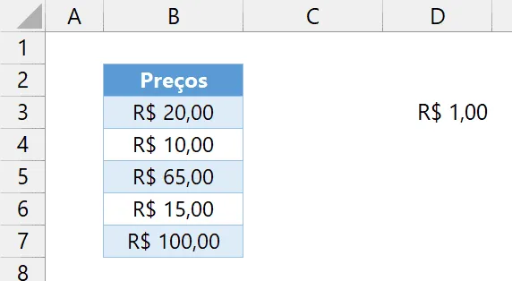 Como fazer colagem especial com operação matemática no Excel 15