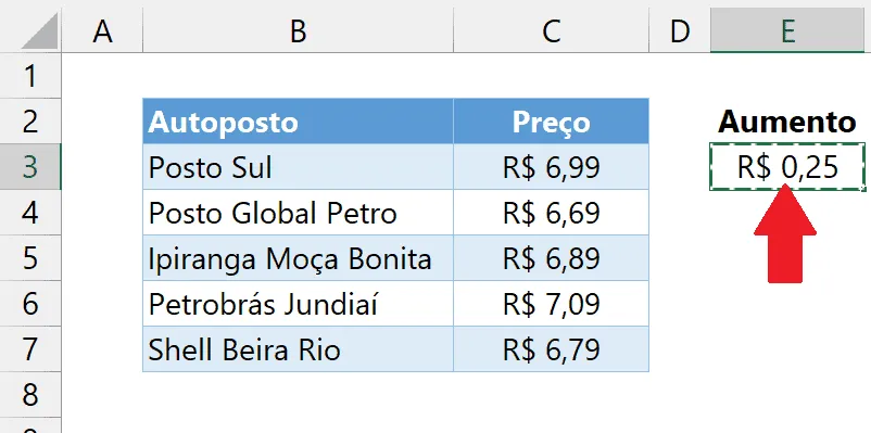 Como fazer colagem especial com operação matemática no Excel 2