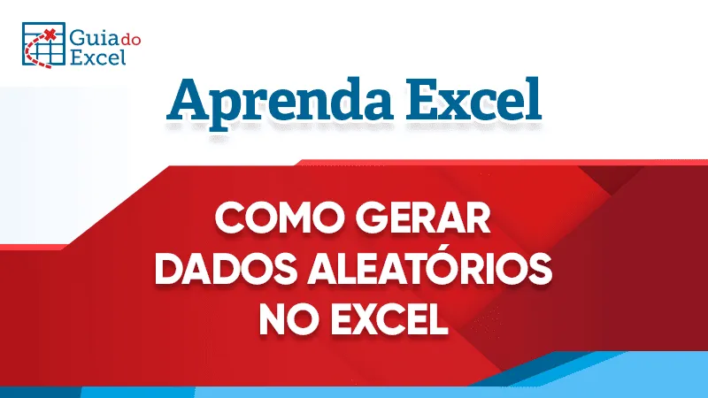 Planilha Dados Aleatórios Excel