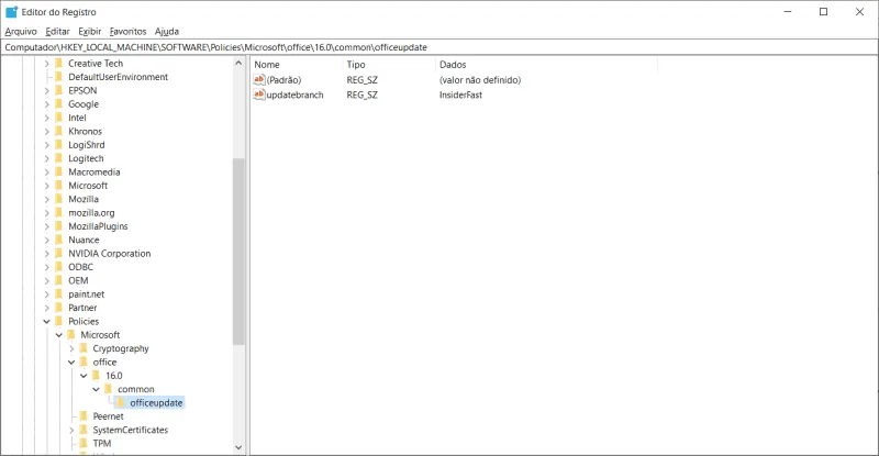 Como habilitar o office Insider em qualquer versão do office 365 7