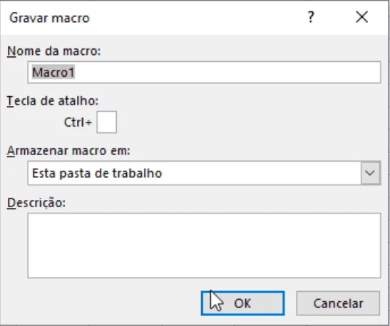 relatório texto excel 3