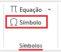 Como inserir equações e símbolos no Excel 14