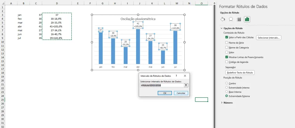 quebra de linha excel 8
