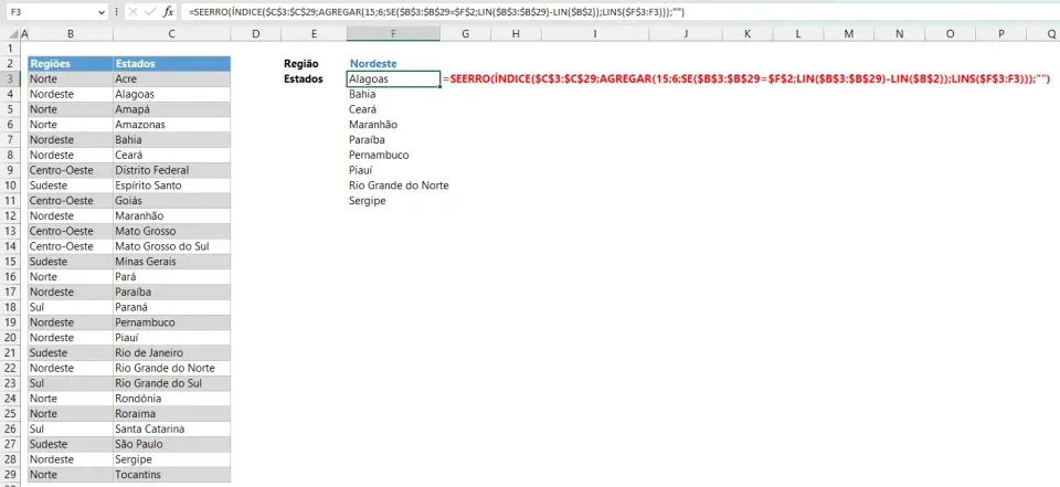 procv todos filtro excel 5