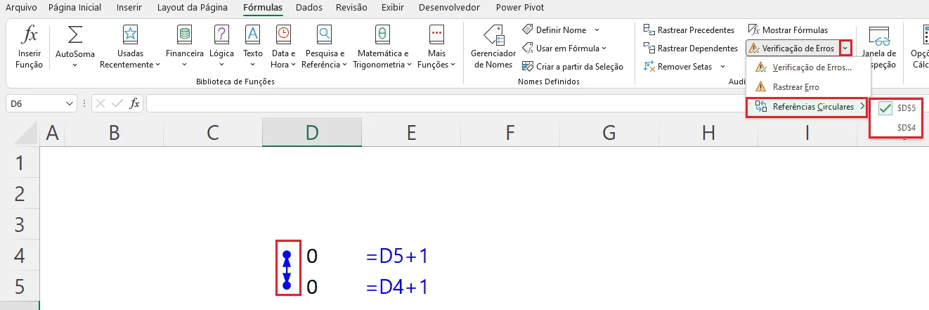 Como usar a auditoria de fórmulas no Excel 21