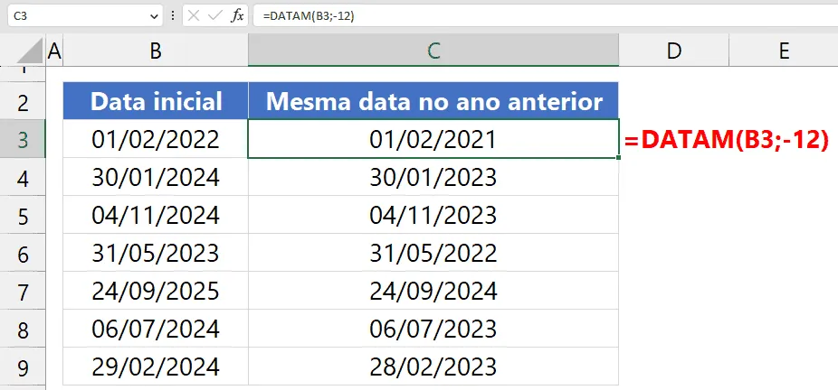 datam excel 4