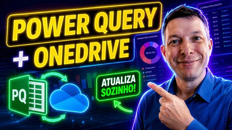 Compartilhar Powerquery no onedrive Excel