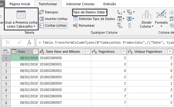 Conectar google analytics no Excel 12