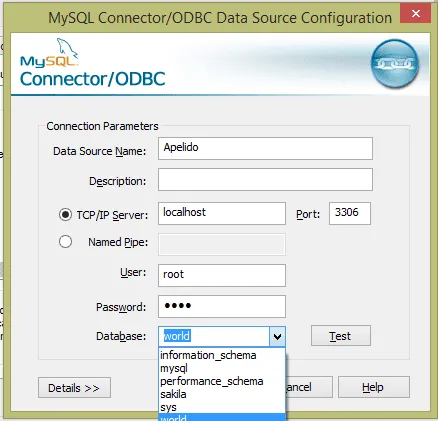 Conexão MySQL no Excel