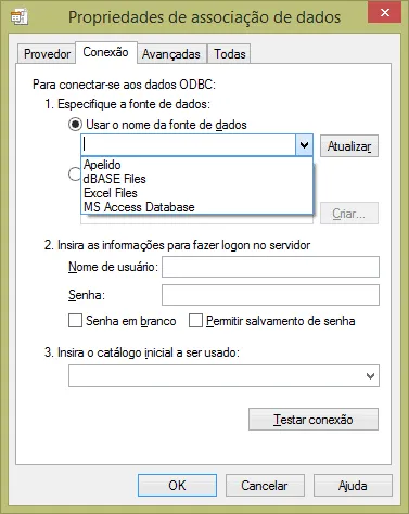 Conexão MySQL no Excel