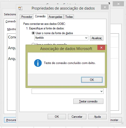 Conexão MySQL no Excel