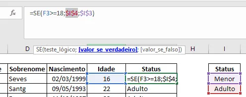 Conferir e debugar fórmulas no Excel 4