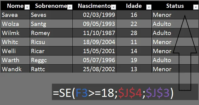 Conferir e debugar fórmulas no Excel