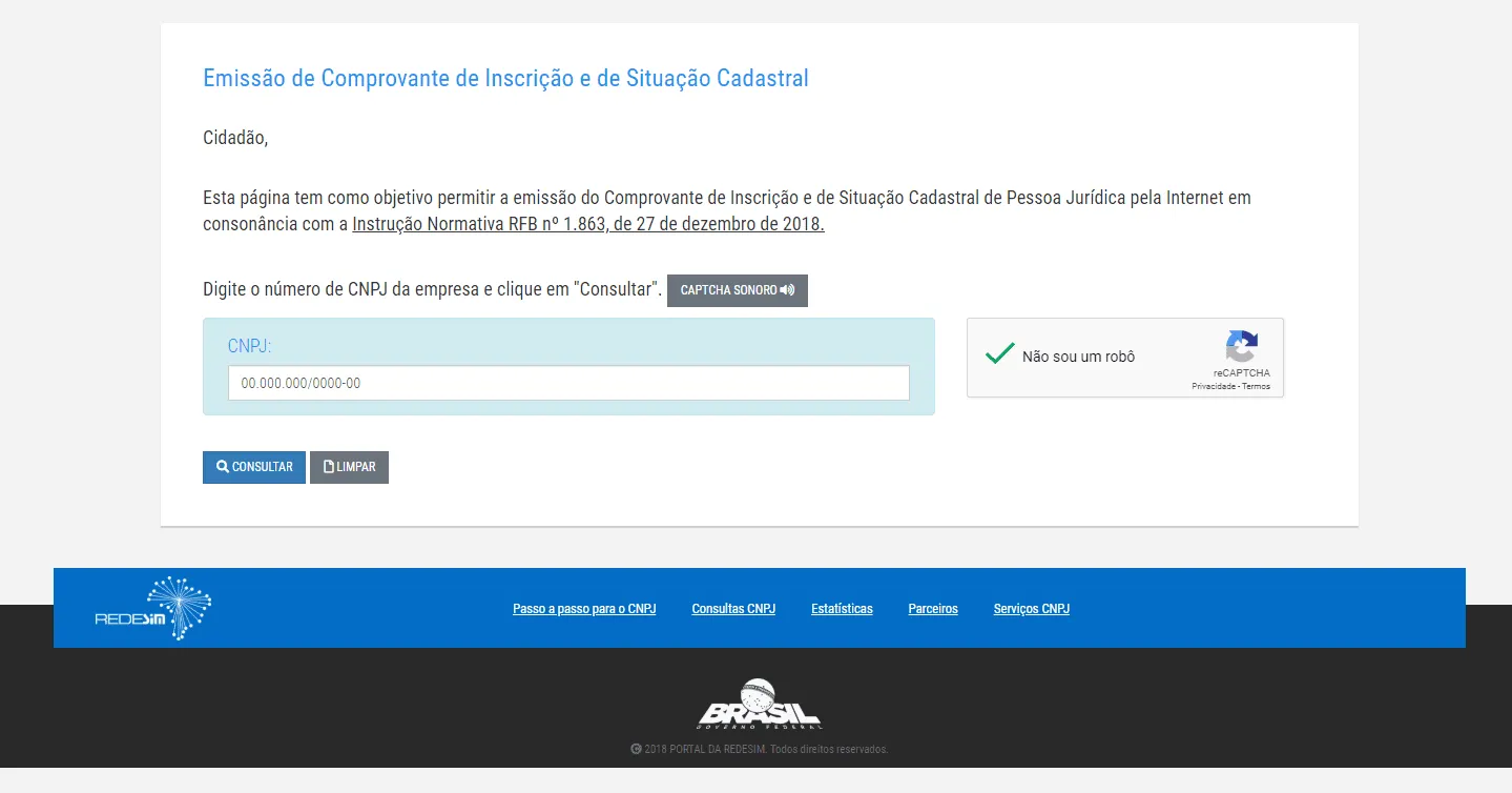 consulta cnpj online