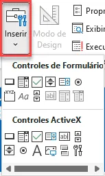 controle de formulário excel 2