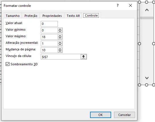 controle de formulário excel 5
