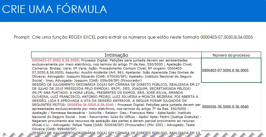Copilot criar formula excel