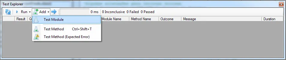 Teste unitário Excel VBA