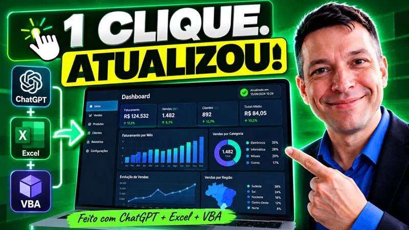 Como Criar Dashboard HTML com VBA Usando ChatGPT