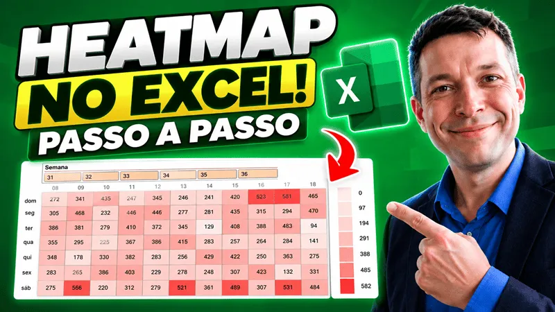 Como Criar Gráfico HeatMap no Excel