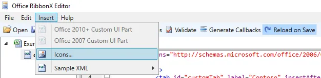 Criar ribbon no Excel 9