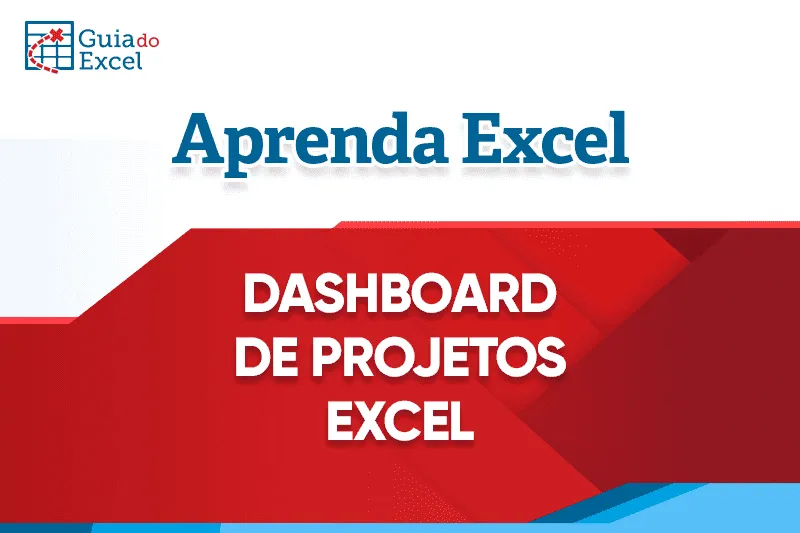 Dashboard de projetos Excel capa