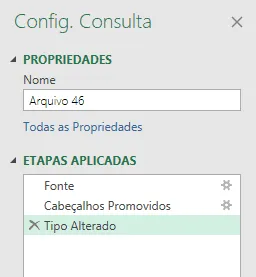 Excel Abrir arquivo texto grande com power query 4