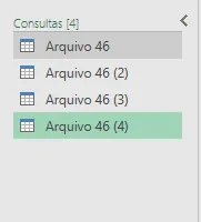 Excel Abrir arquivo texto grande com power query 7