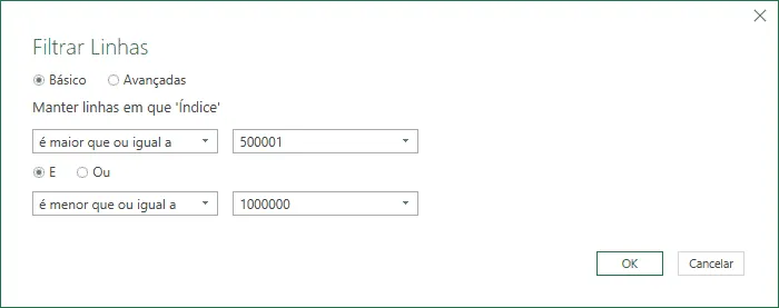 Excel Abrir arquivo texto grande com power query 9