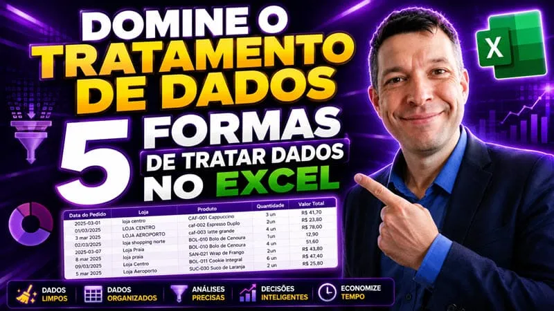 Prévia: Tratamento de dados no Excel