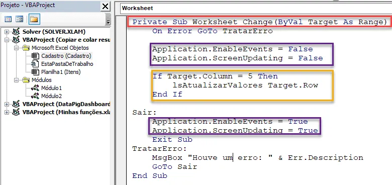 [Excel] Copiar e colar resultados de fórmulas automaticamente 4