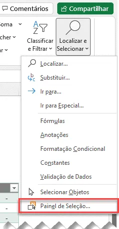 ocultar segmentação de dados no excel