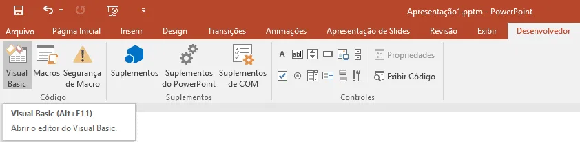 Exportar excel para powerpoint